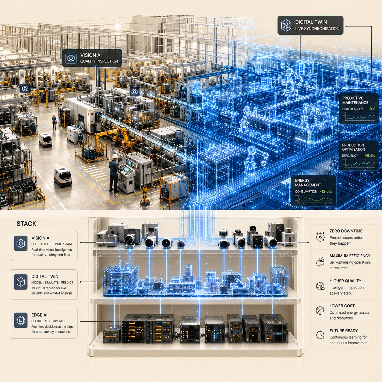 Manufacturing operational environment